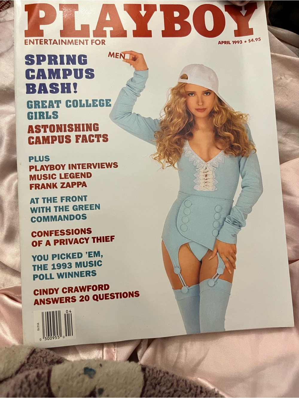 April 1993 Issue Of Playboy Magazine. The Spring Campus Bash Edition